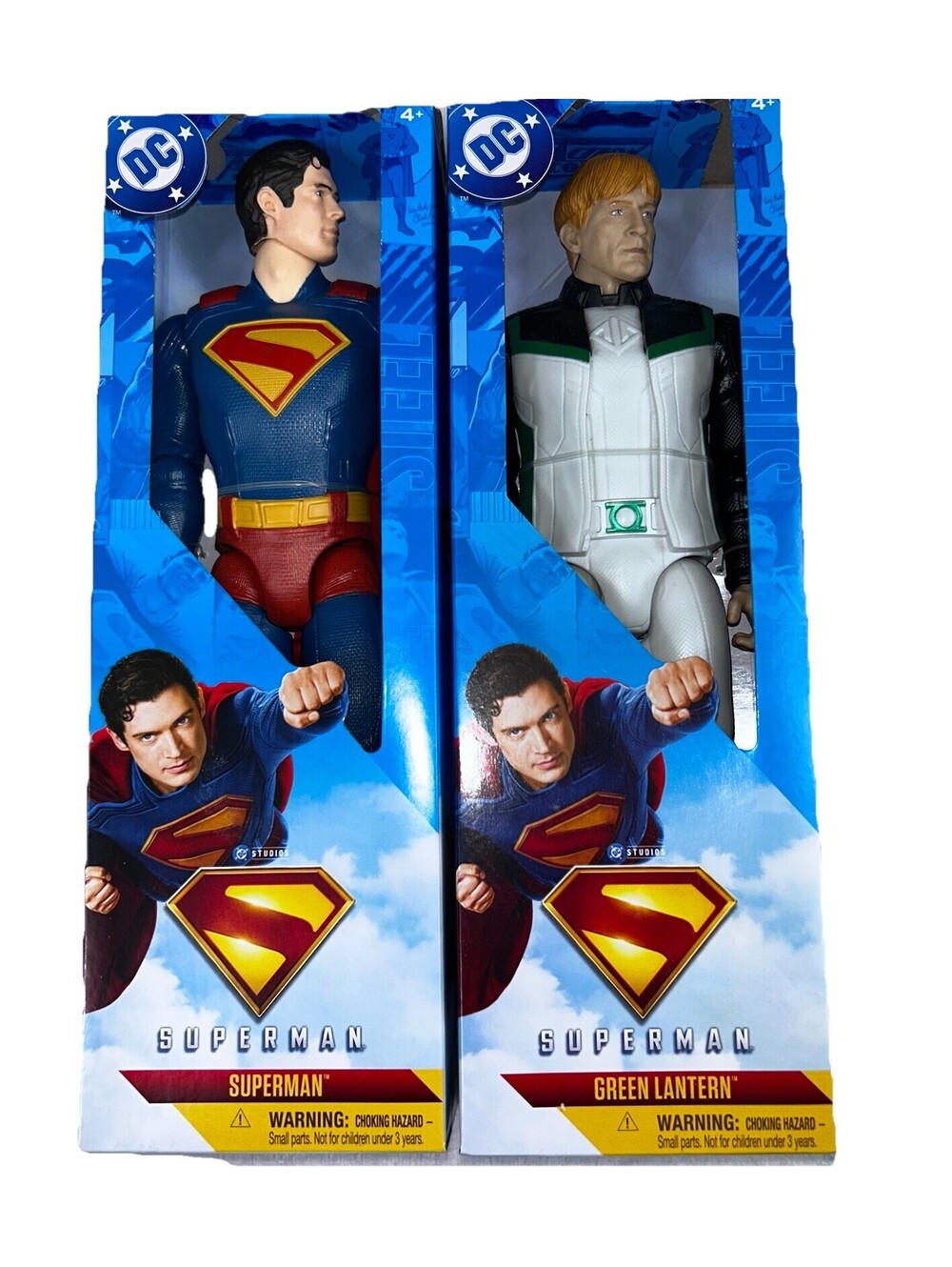 DC 2025 Superman Auction Figures Lot Of 2 12 Inch Superman Green Lantern New